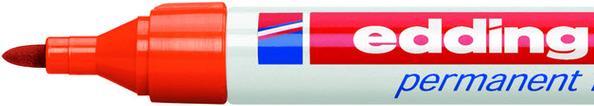 Actual product image Edding Permanent Marker 3000 (Orange, 3 mm, 1 x)