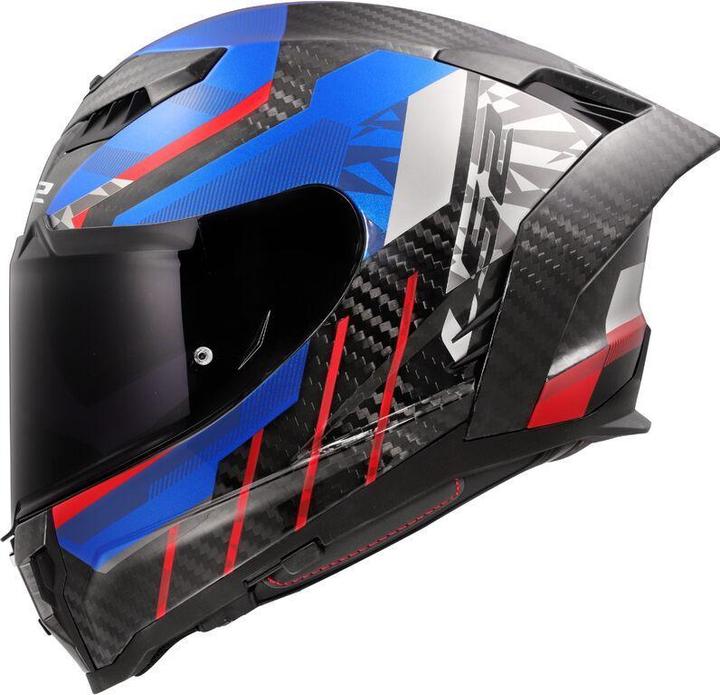 Produktbild LS2 OF807 DRAGON CARBON TRAX Integralhelm (M)