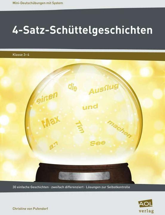 Produktbild 4-Satz-Schüttelgeschichten (Deutsch, Christine von Pufendorf, 2015)