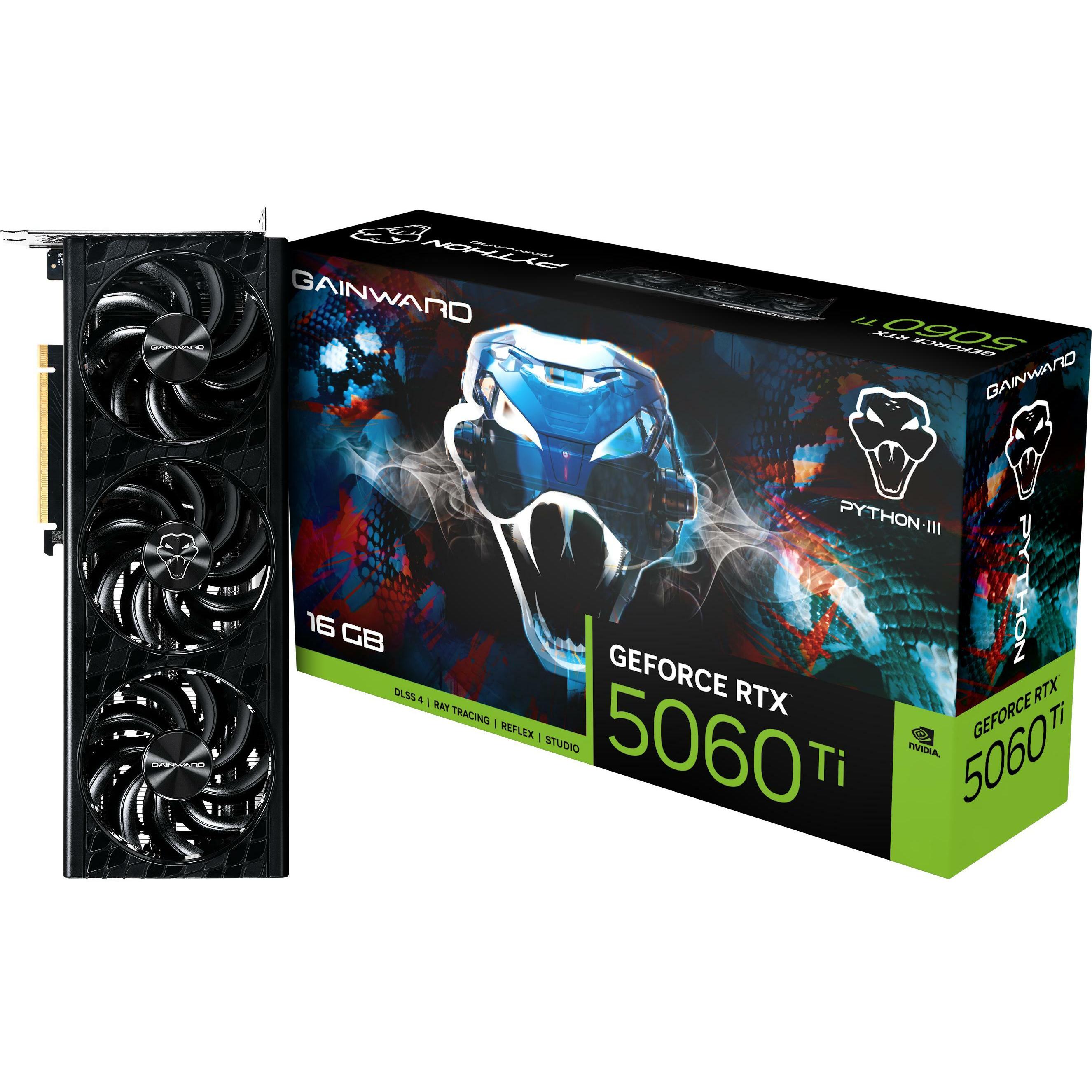 Gainward GeForce RTX 5060 Ti Python III (16 GB), Videokaart