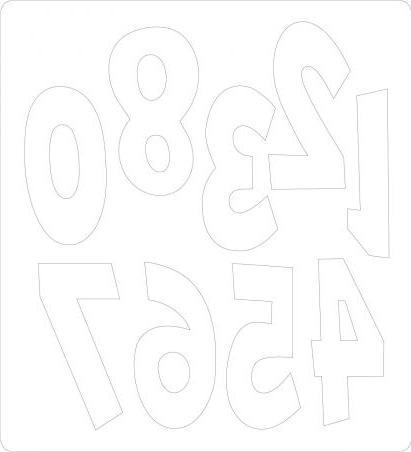 Actual product image Sizzix Bigz Die - Numeracy