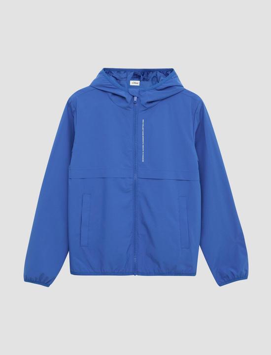 Immagine prodotto S.Oliver Outdoor-Jacke Jacke mit Kapuze und Schriftprint (158, 164)