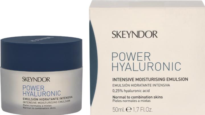 Actual product image Skeyndor Power Hyaluronic Intensive Moisturising Emulsion (50 ml, 24h cream)