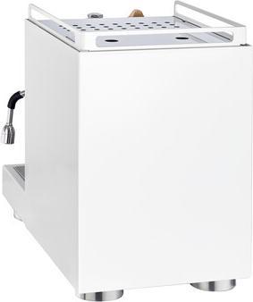 Produktbild La Pavoni Mini Cellini, Weiss / Eiche