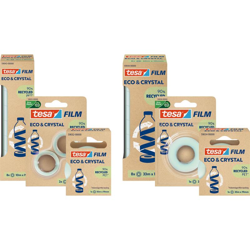 Thumbnail - tesa, Klebeband, tesafilm ECO & CRYSTAL Klebeband 10m:19mm (19 mm)