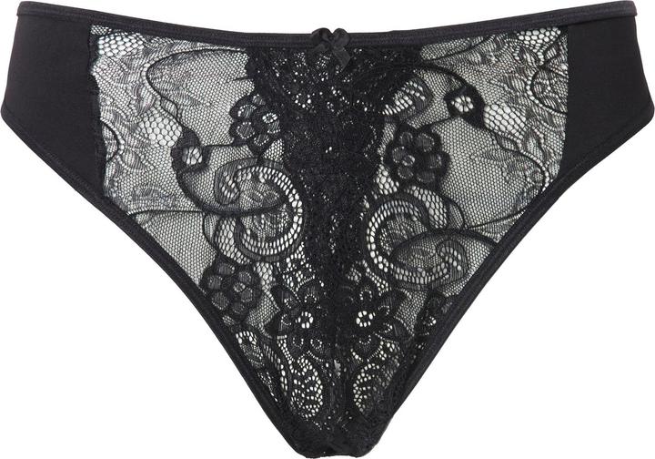 Image du produit Ulla Popken String ouvert à l'entrejambe, dentelle (46, 48)