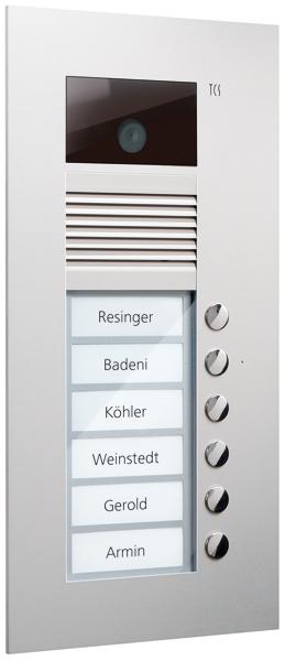 Produktbild TCS Video Aussenstation Serie AVU mit 6 AVU14060-0010