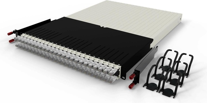 Actual product image PATCHBOX one / 30RU / Cat 6A, STP, 1.8 m, white (STP, CAT6a, 1.80 m)