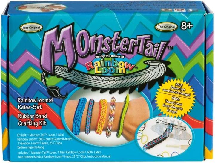 Immagine prodotto Rainbow Loom Set da viaggio MonsterTail