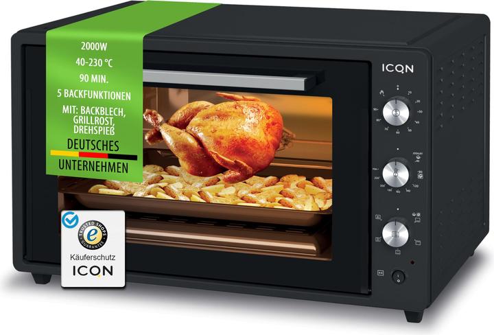 Actual product image Icqn Mini oven