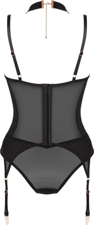 Image du produit Obsessive Corsé porte-jarretelles Brasica - Noir (M, L)