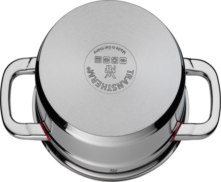 Actual product image WMF Cooking Pot Induction Meat Pot 20cm Pot 3,3l Lid PremiumOne Stainless Steel (20 cm, Pot, Stainless steel)