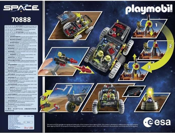 Image du produit Playmobil Expédition martienne avec des véhicules (70888, Espace Playmobil)
