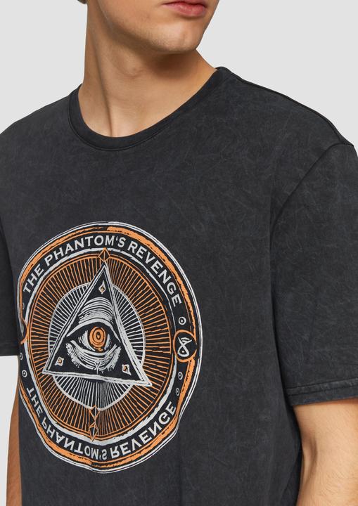 Produktbild S.Oliver T-Shirt T-Shirt mit Halloween-Print (L)