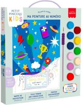 Image du produit Petit Pinceau Ma peinture au numéro 8-12 ans (Français, Collectif, 2025)