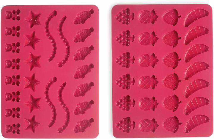 Ibili Set von 2 Gummibärchen-Formen