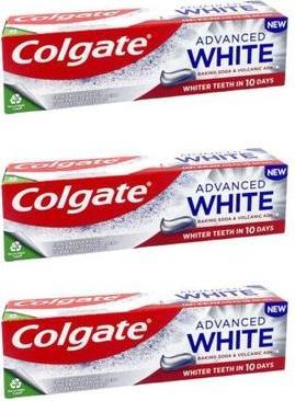 Actual product image Colgate Advanced White Baking Soda & Volcanic Ash Toothpaste 75ml (75 ml)