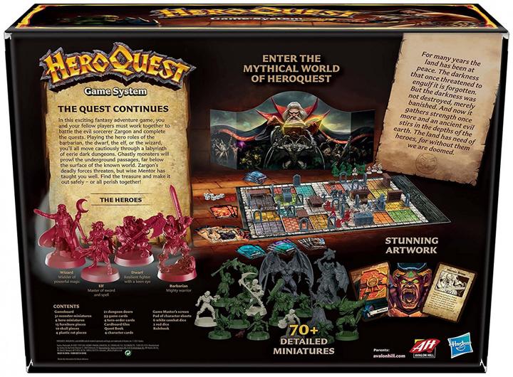 Actual product image Hasbro Gaming HeroQuest (English, 2 - 5 Players)