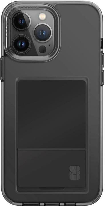 Actual product image Uniq etui Air Fender ID iPhone 15 Pro 6.1" szary/smoked grey tinted Cardslot (Apple iPhone 15 Pro)
