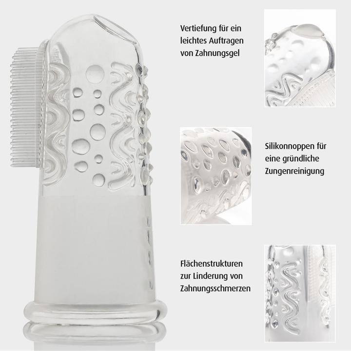Actual product image Reer Finger Toothbrush (Soft, 2 x)