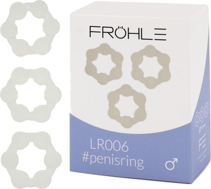 Produktbild Fröhle Liebesringe mit Kugeln 3er Gr. M (1.30 cm)