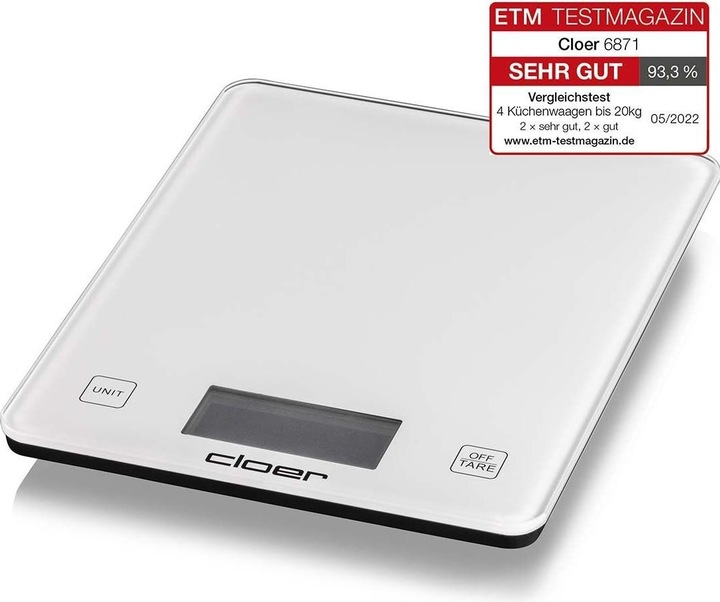 Produktbild Cloer Digitale Küchenwaage