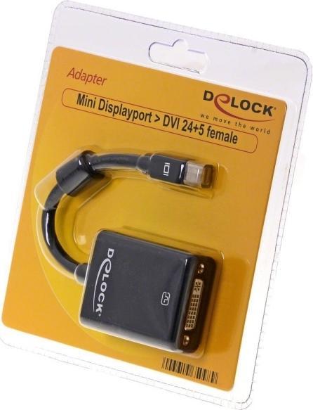 Produktbild Delock Monitoradapter Mini-Displayport zu DVI (DVI, 10 cm)