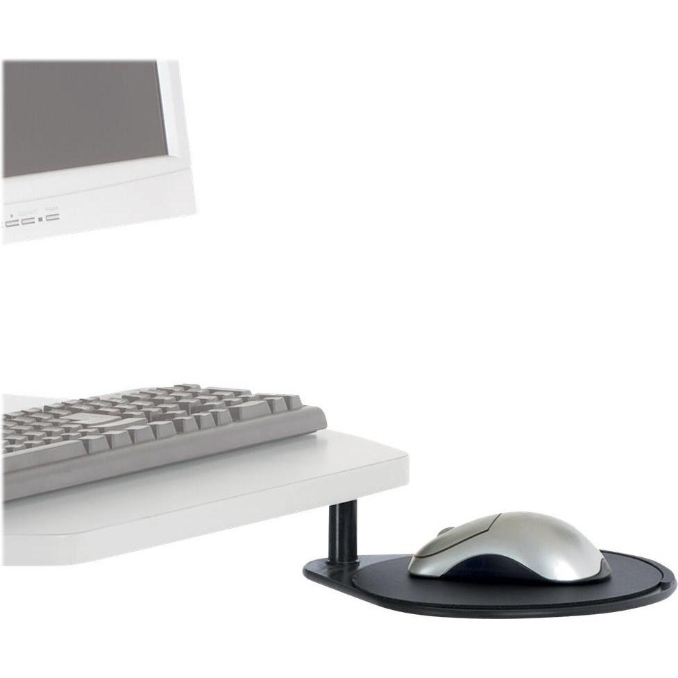 Ergotron Scaffale per mouse estraibile nero, Accessori per mouse + tastiere, Nero