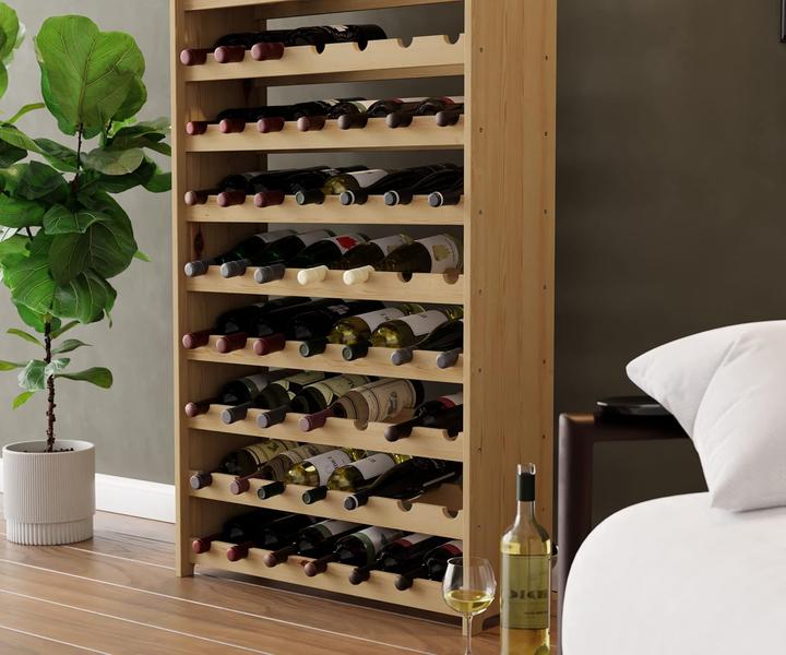 Actual product image Lenmar Wine rack (77 bottles, 72 x 26.50 x 145 cm)