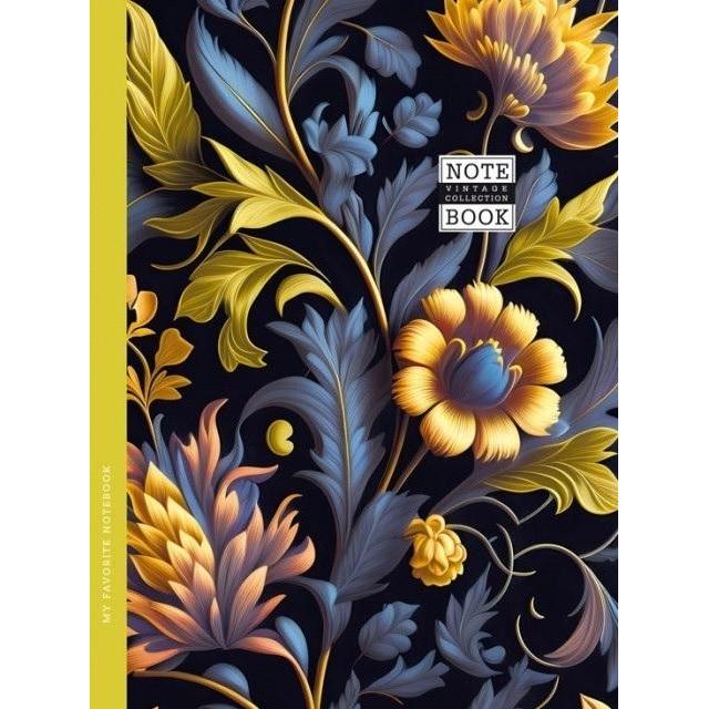 Fresh, Quaderni + Bloc notes, Dekoratives Notizbuch 143x200/64K Raster TW Flora (Copertina rigida)