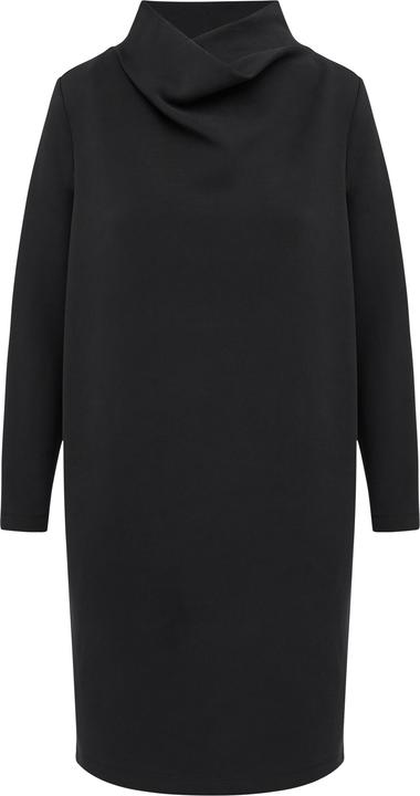 Immagine prodotto S.Oliver Kleid Scuba-Kleid mit Wasserfallkragen und seitlichen Eingrifftaschen (36)