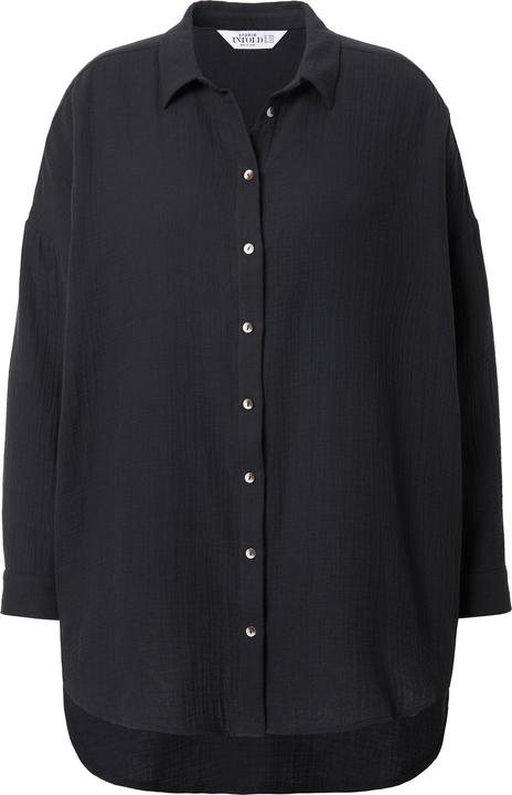 Immagine prodotto Studio Untold Blusa di mussola dal taglio oversize con collo da camicia e maniche lunghe (46, 48)