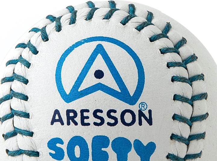 Actual product image Aresson Softy Leather Ball Batting Ball