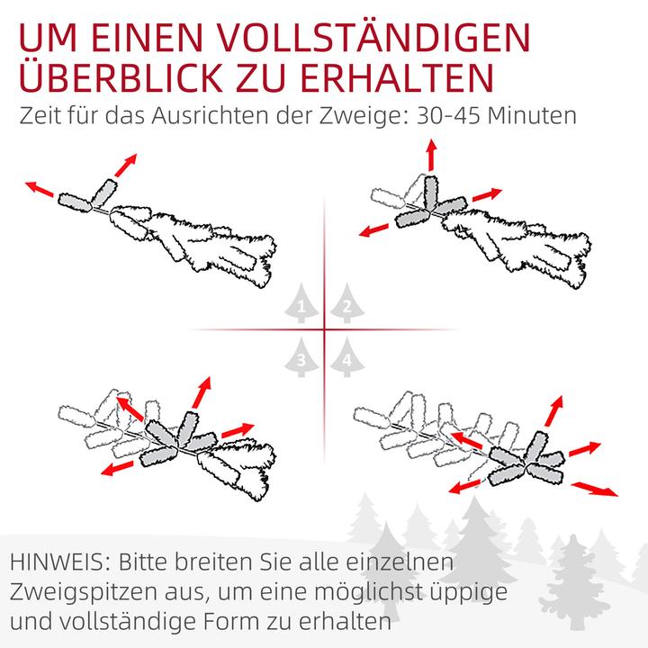 Immagine prodotto Jamb Albero di Natale artificiale a LED (180 cm)