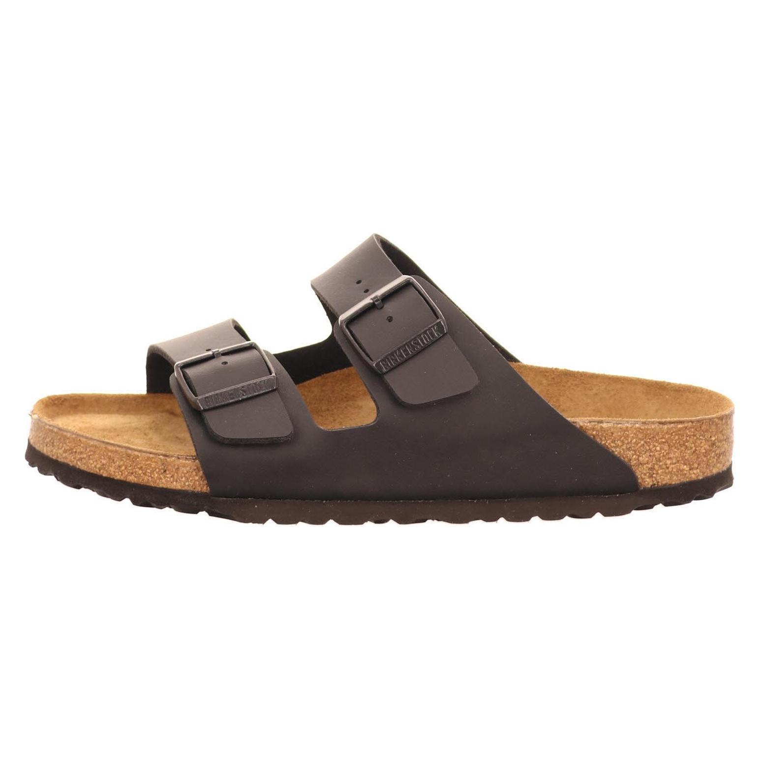 Birkenstock, Unisex, Sandalen, Arizona Birko-Flor Normal, Schwarz, (41)