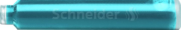 Actual product image Schneider Ink cartridge Callissima 6 pieces, Bermuda Blue (6 Piece, Blue)