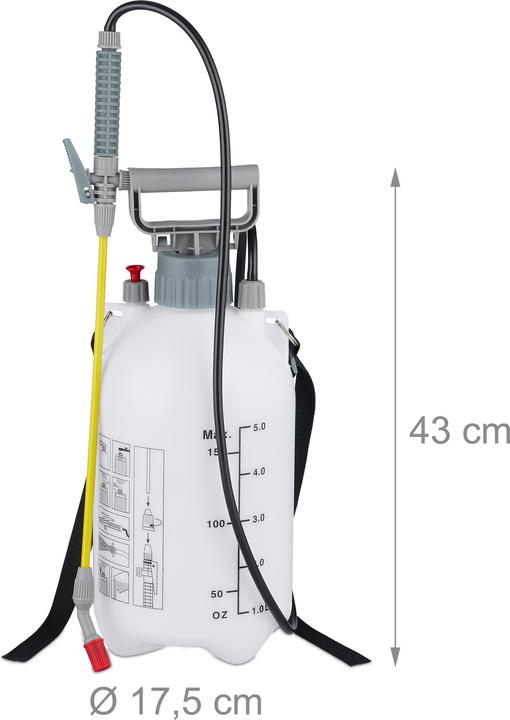 Productafbeelding Relaxdays Drukspuit (5 l)