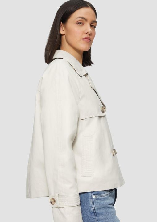 Immagine prodotto S.Oliver Outdoor-Jacke Cabanjacke mit Raglanärmeln und Streifenfutter (46)