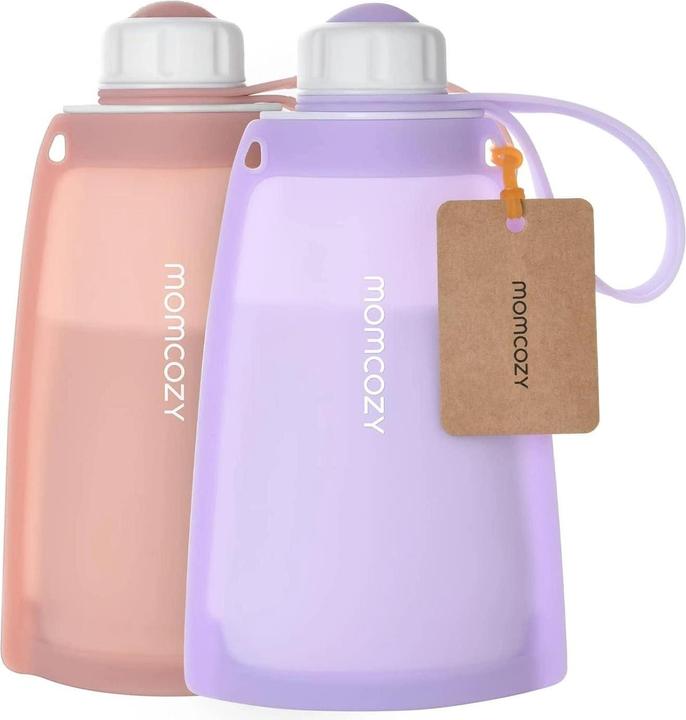 Actual product image Momcozy Silicone milk storage bag