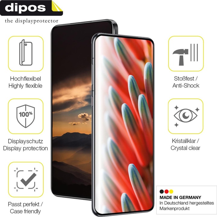 Produktbild Dipos 3D Full Cover Schutzfolie (1 Stück, Sony Xperia 5 V)