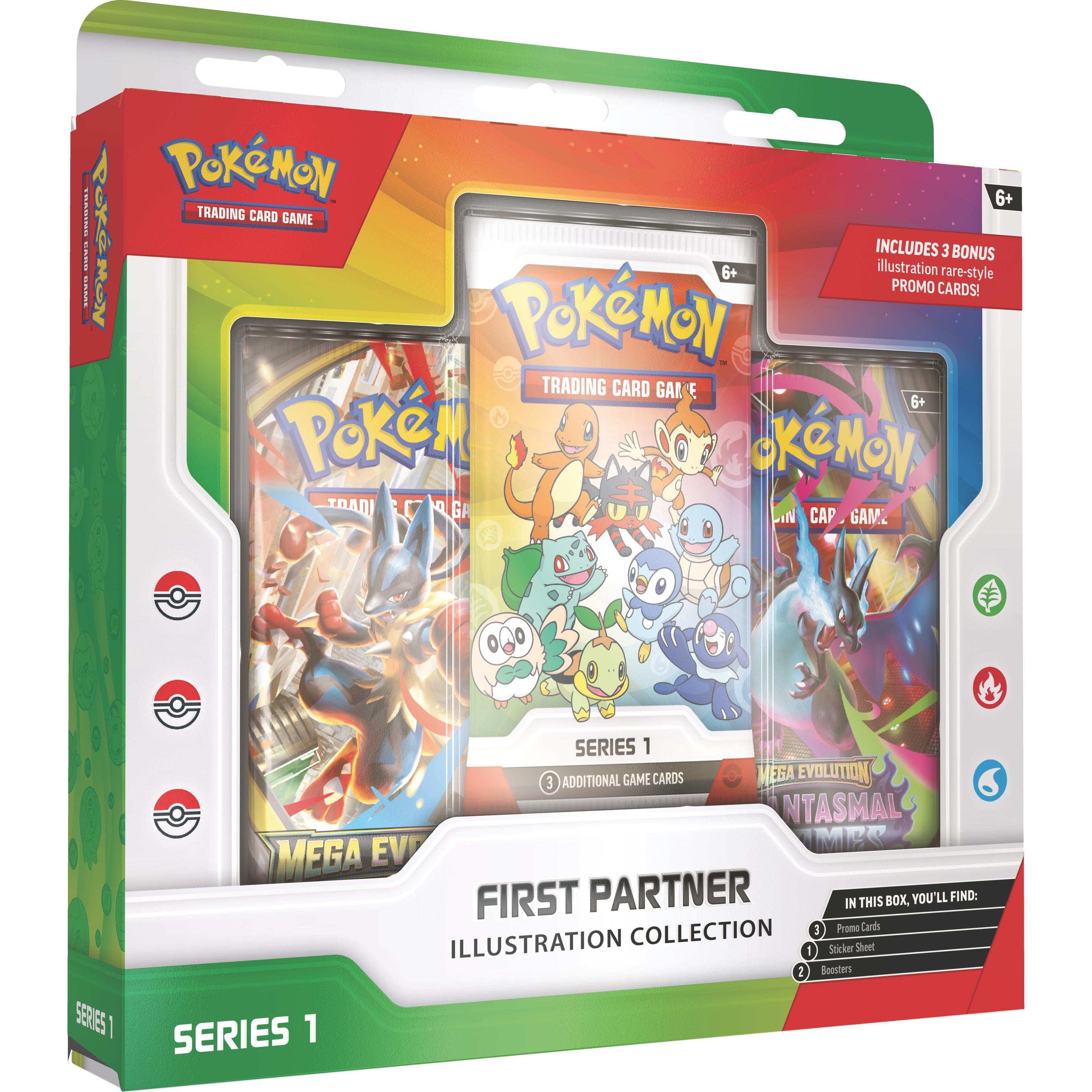 Pokémon P-EN Prima collezione di illustrazioni per i partner #1 (Inglese, Box Set e Collezione)