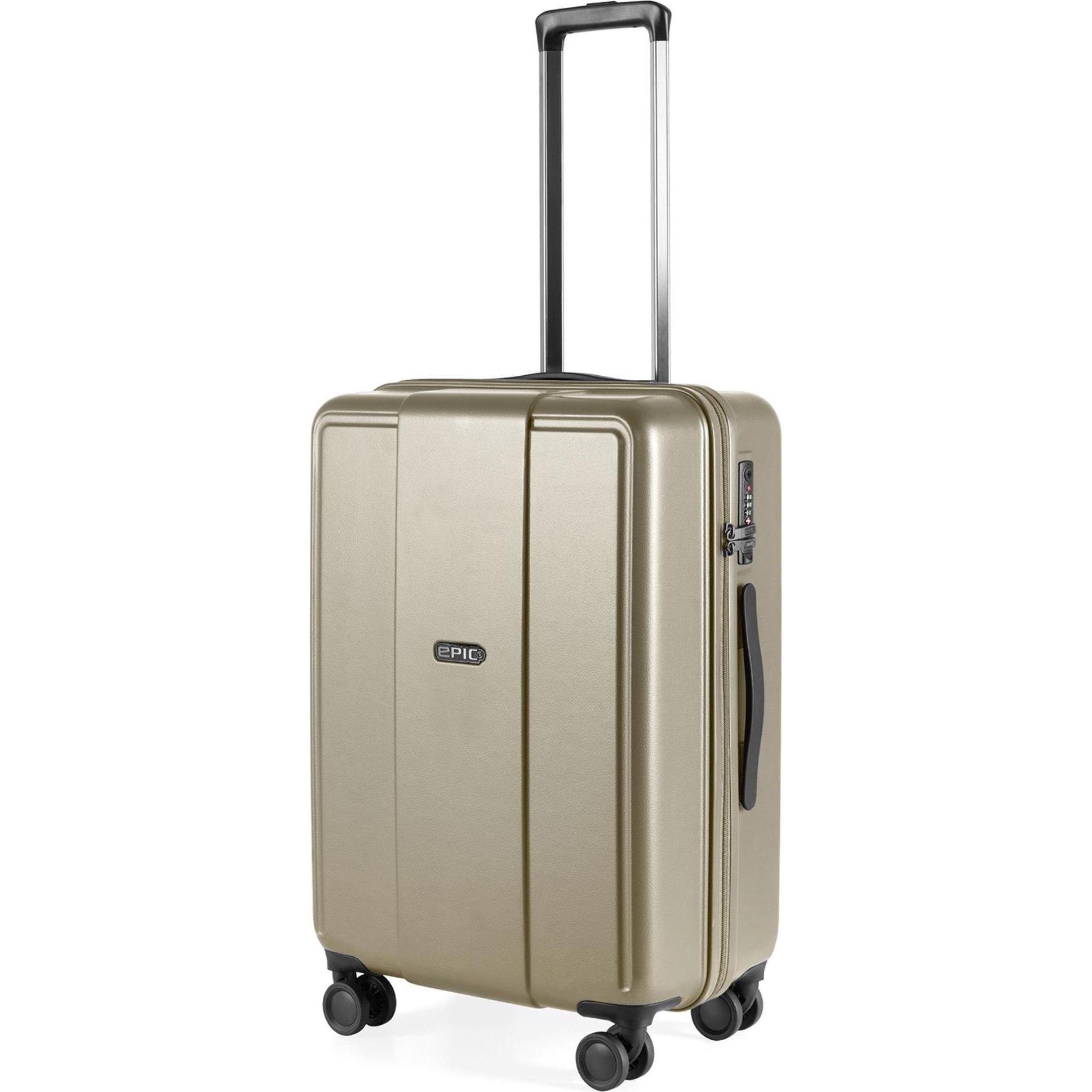 Epic, Koffer, Pop 6.0 4-Rollen Trolley 65 cm, Weiss, (70 l, L (90 - 115l))