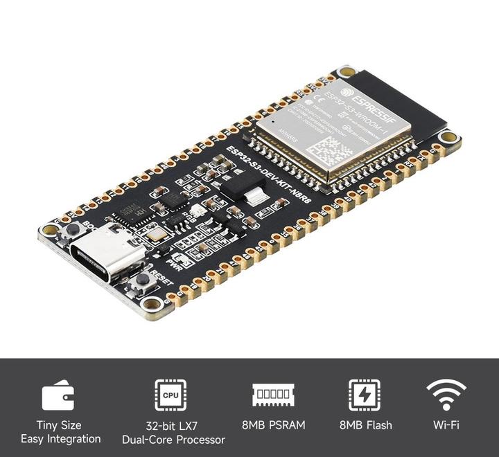Produktbild WaveShare ESP32-S3 Entwicklungsboard