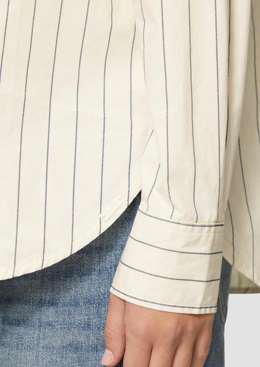 Produktbild S.Oliver Bluse Oversized-Hemdbluse mit Nadelstreifen (40)