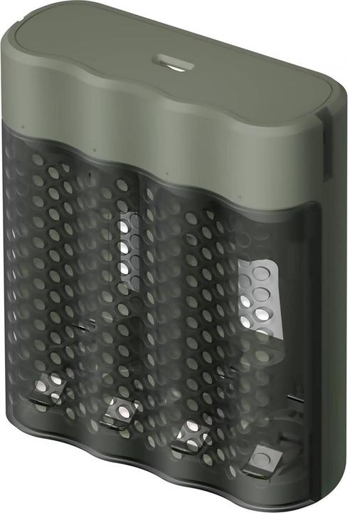 Produktbild GP Batteries ReCyko M451/270 4-Port USB Ladegerät inkl.4xAA NiMh 2600mAh (5 Stk., AA, AAA, 2600 mAh, Ladegerät inkl. Akku)