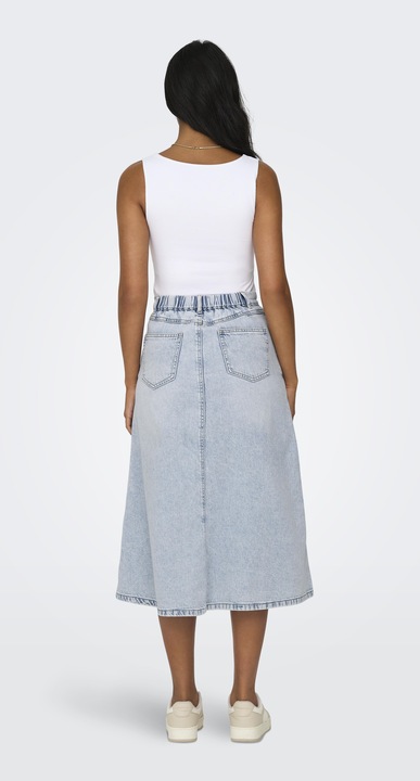 Produktbild Only Hohe Taille Langer Rock Jeansrock (XL)