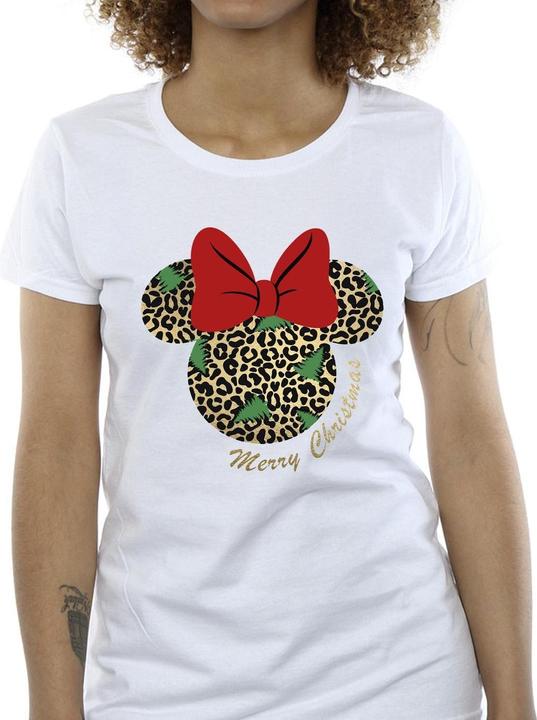 Produktbild Disney Minnie Mouse Leopard Christmas TShirt (S)