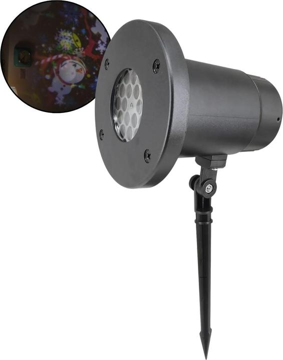 Produktbild Hermex Outdoor-Weihnachtsmotive-Projektor Beamer Videoprojektor LED-Projektorlampe