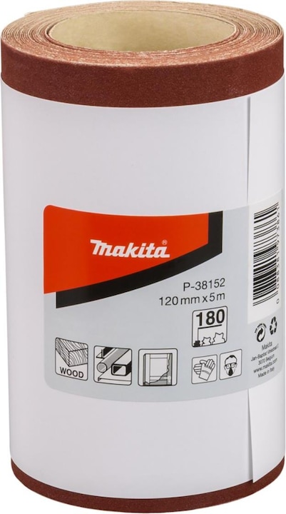 Produktbild Makita Schleifpapier Rolle Holz/Metall Körnung 180 (180)