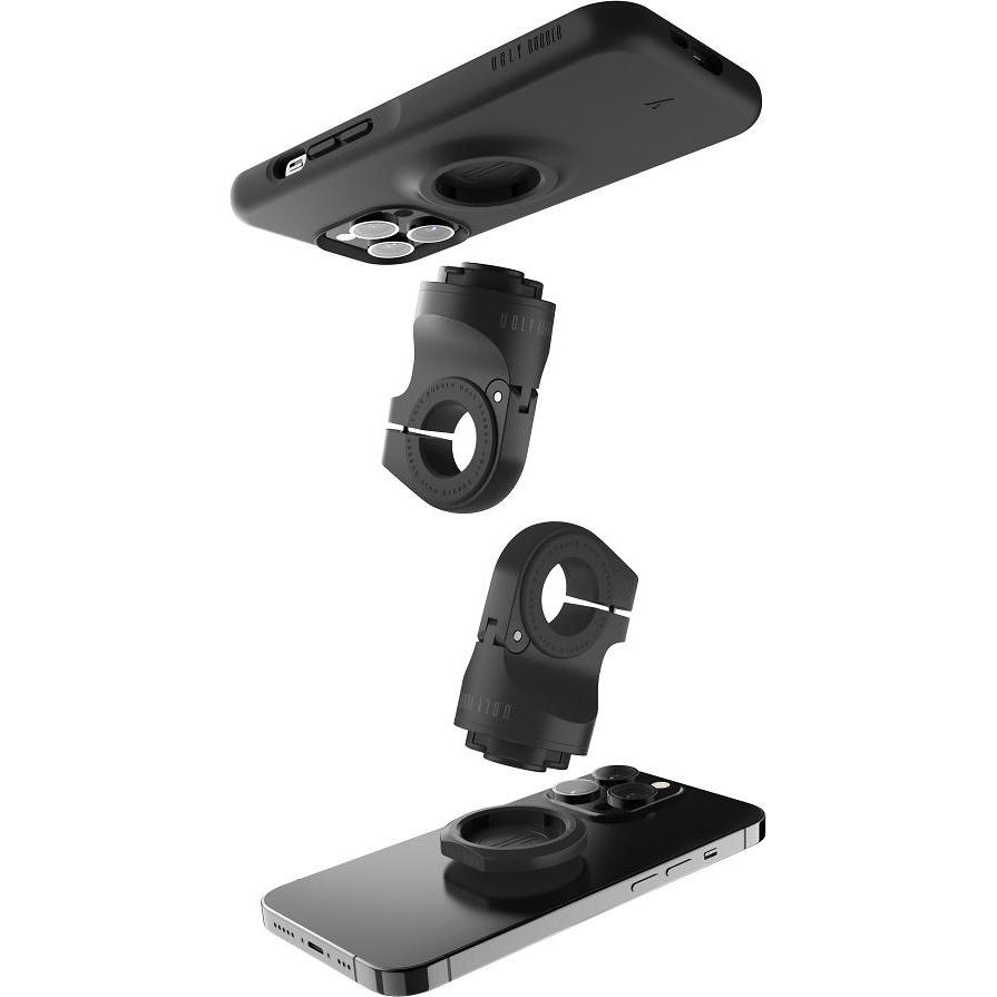 Thumbnail - Ugly Rubber Fahrradhalter Y Ride Mount schwarz, Smartphone Halterung, Schwarz